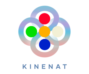 logo kinenat trasparente con nome