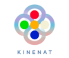 logo kinenat trasparente con nome